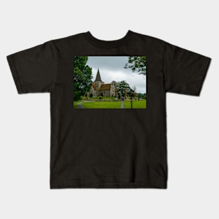 Alfriston Church, East Sussex Kids T-Shirt